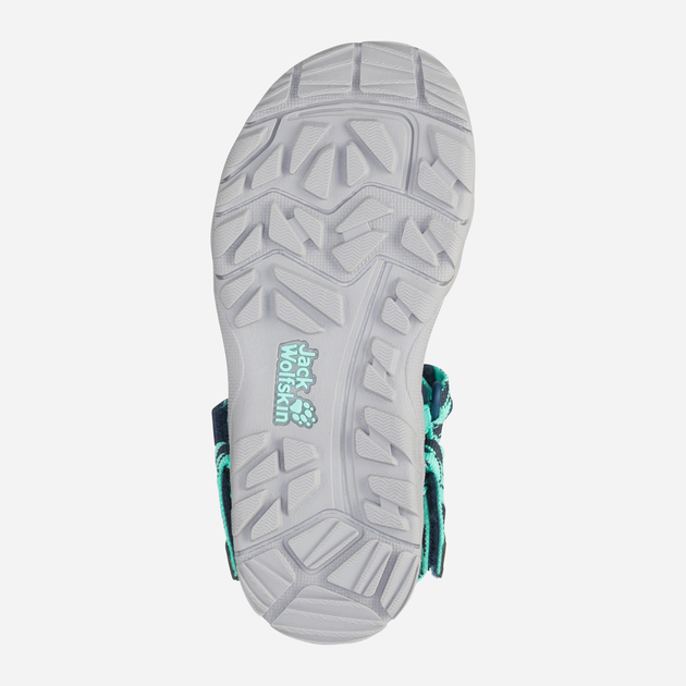 Sandały dziecięce dla dziewczynki Jack Wolfskin 2 In 1 Sandal K 4046421-1226 29 Niebieski/Zielony (4064993187977) - obraz 6