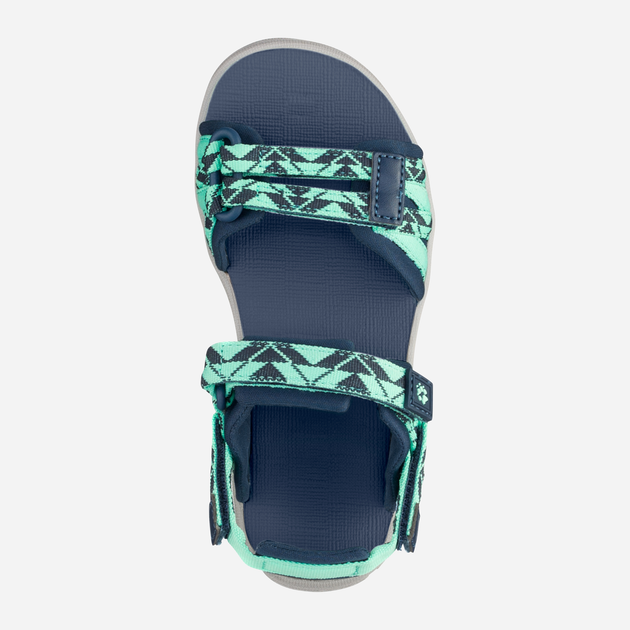 Дитячі спортивні сандалі для дівчинки Jack Wolfskin 2 In 1 Sandal K 4046421-1226 30 Синій/Зелений (4064993187984) - зображення 5