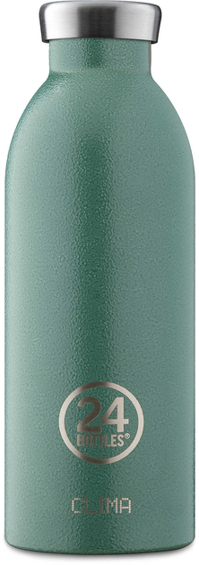 Butelka ​24Bottles Clima 0.5 L Rustic Moss Green (8051513921537) - obraz 1