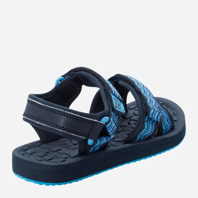 Sandały chłopięce Jack Wolfskin Zulu Vc K 4052971-1183 32 Niebieskie (4064993198706) - obraz 4