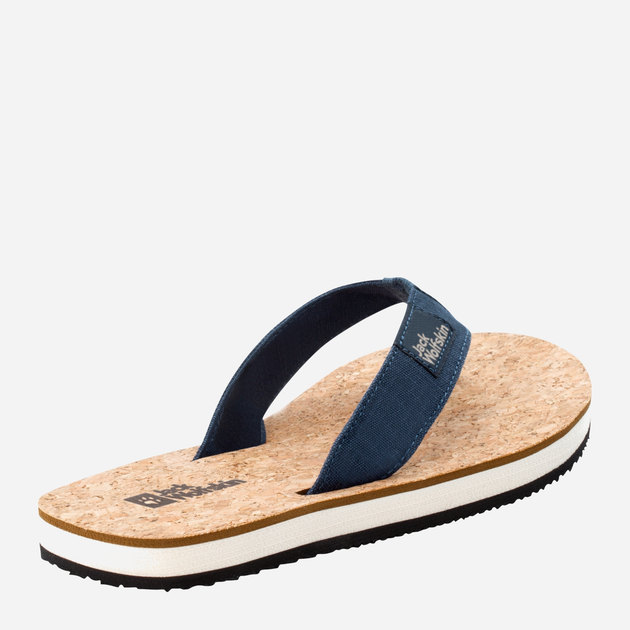 Жіночі в'єтнамки Jack Wolfskin Ecostride 2 Slipper W 4051931-1234 42 Сині (4064993197457) - зображення 4