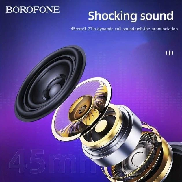 Безпроводная портативна акустическая колонка Borofone 28 sports BT speaker Black - изображение 7