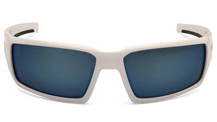 Окуляри захисні Venture Gear Pagosa White (ice blue mirror) Anti-Fog, дзеркальні сині в білій оправі - зображення 2