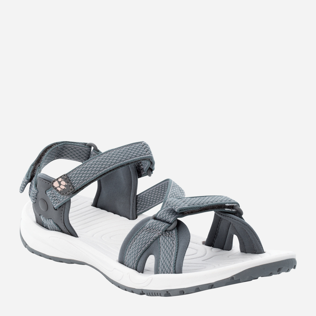 Sandały damskie sportowe Jack Wolfskin Lakewood Ride Sandal W 4019041-1597 35.5 Szary/Różowy (4064993183443) - obraz 2