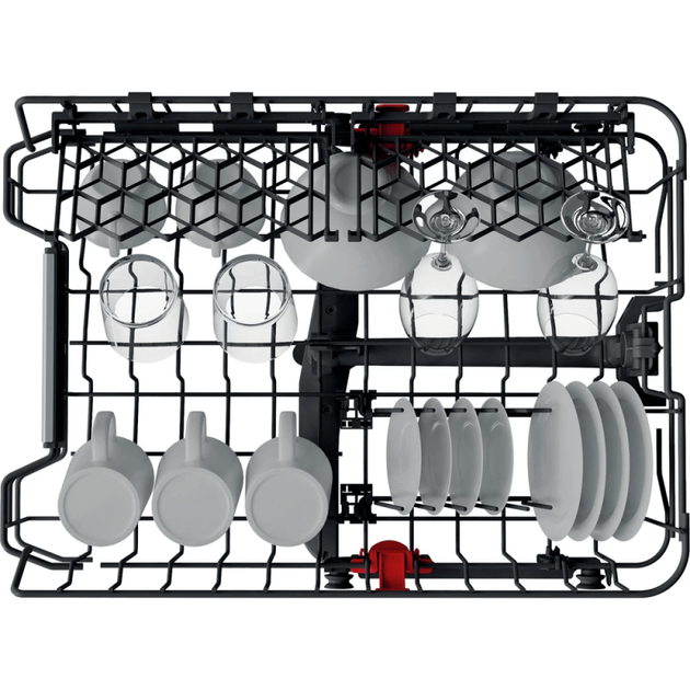 Вбудована посудомийна машина 45 см. Whirlpool WSIO3O34PFEX - зображення 5