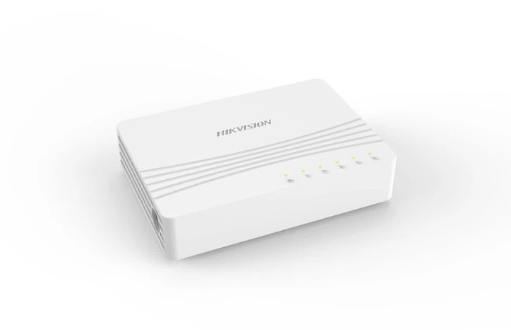 Мережевий комутатор на 5 гігабітних портів Hikvision DS-3E0505D-E - изображение 2