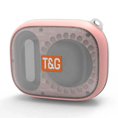 Bluetooth-колонка TG394, IPX7, з функцією speakerphone, радіо, pink - Фото 1 Bluetooth-колонка TG394, IPX7, з функцією speakerphone, радіо, pink - зображення 1