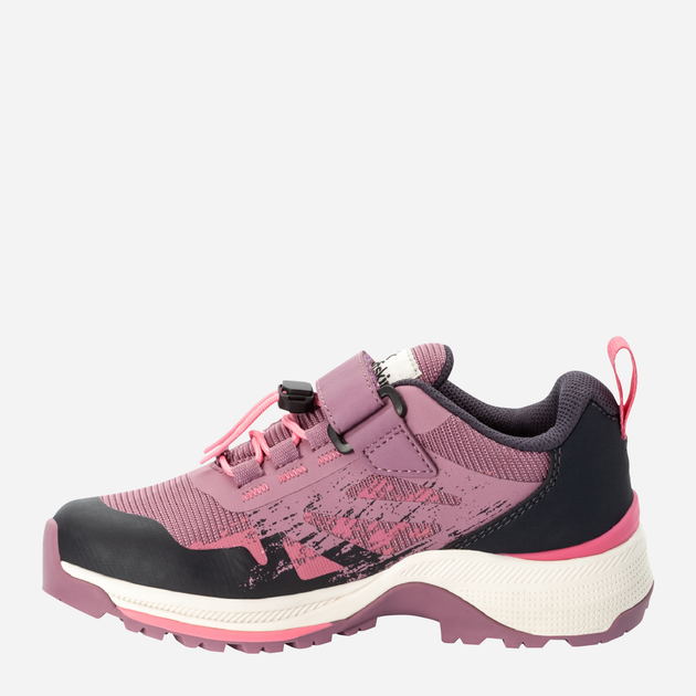 Підліткові трекінгові кросівки для дівчинки Jack Wolfskin Villi Hiker Texapore Low K 4056831-2197 38 Рожеві (4064993728842) - зображення 3