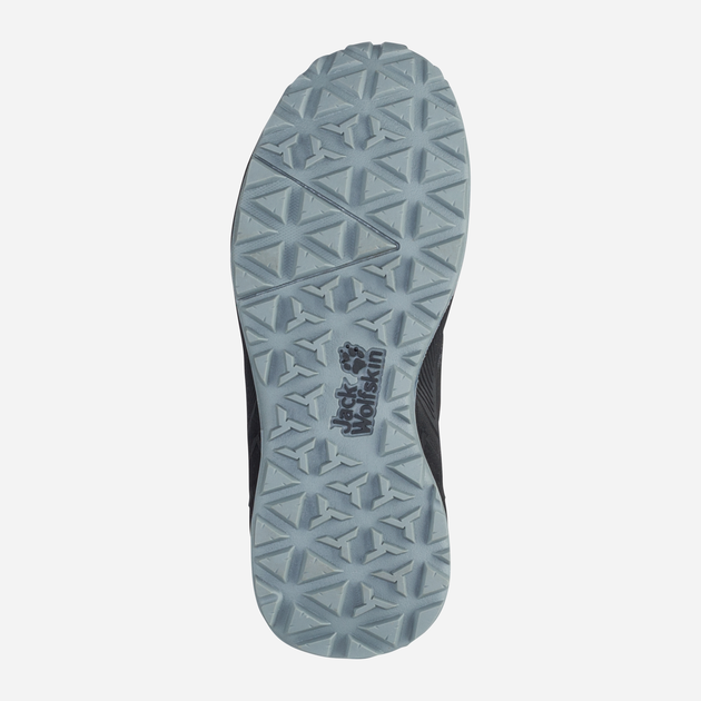 Buty sportowe chłopięce lekkie Jack Wolfskin Woodland Texapore Low K 4042162-6055 26 Czarny/Żółty (4064993186598) - obraz 6