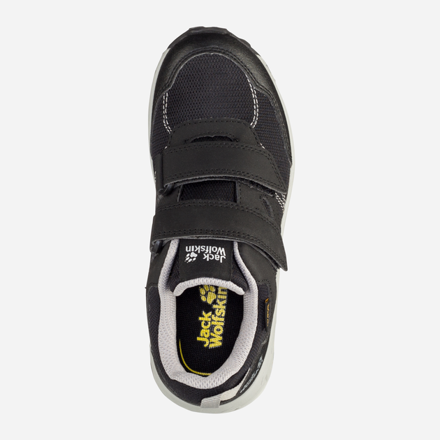 Дитячі трекінгові кросівки для хлопчика Jack Wolfskin Woodland Texapore Low Vc K 4046351-6364 29 Темно-сірі (4064993187670) - зображення 5