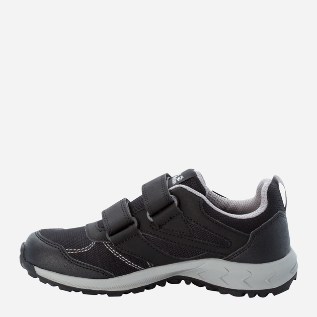 Дитячі трекінгові кросівки для хлопчика Jack Wolfskin Woodland Texapore Low Vc K 4046351-6364 34 Темно-сірі (4064993187724) - зображення 3