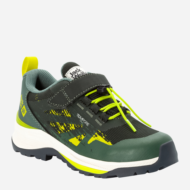 Підліткові кросівки для хлопчика Jack Wolfskin Villi Hiker Texapore Low K 4056831-4136 36 Зелені (4064993728927) - зображення 2