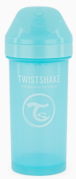 Чашка Twistshake Kid Cup Pastel Blue 12 м + 360 мл (7350083122803) - зображення 2
