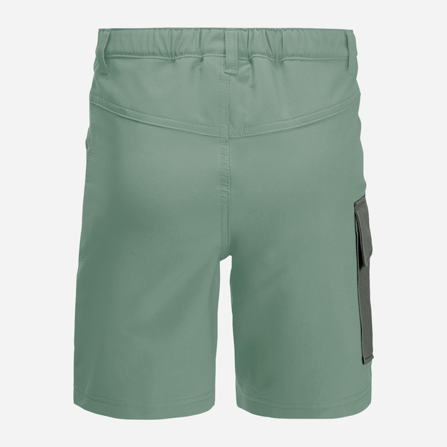 Дитячі шорти для дівчинки Jack Wolfskin Active Shorts K 1609341-4215 152 см Зелені (4064993682557) - зображення 2
