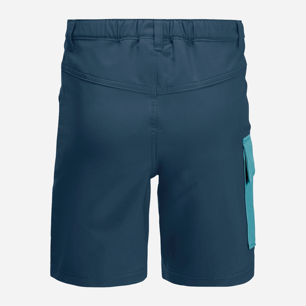 Дитячі шорти для хлопчика Jack Wolfskin Active Shorts K 1609341-1274 140 см Темно-сині (4064993682403) - зображення 2
