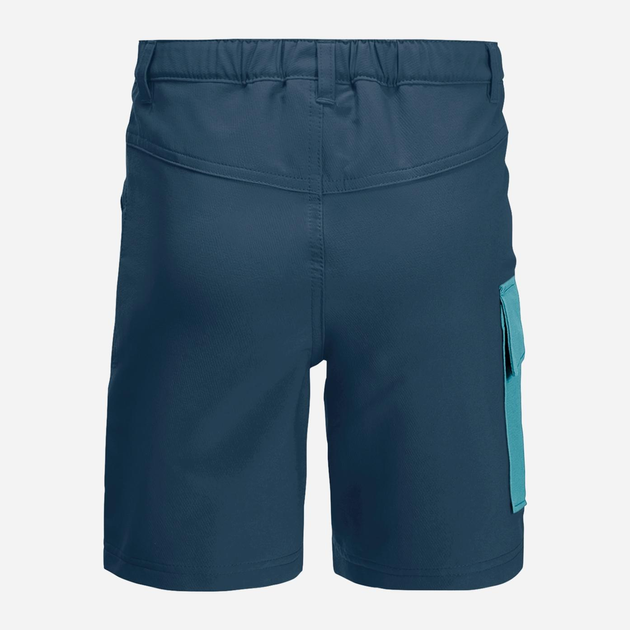 Дитячі шорти для хлопчика Jack Wolfskin Active Shorts K 1609341-1274 176 см Темно-сині (4064993682434) - зображення 2