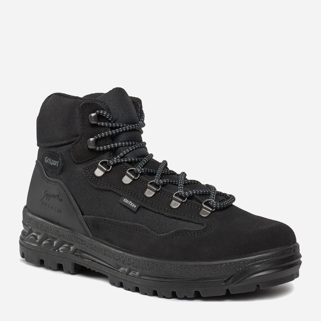 Чоловічі черевики для трекінгу з мембраною Grisport 399SV619G-MAN 46 30.6 см Чорні (5904292129690) - зображення 2
