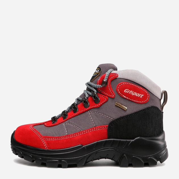 Жіночі черевики для трекінгу з мембраною Grisport 13362SV87G 41 27.3 см Сірі з червоним (5907483400783) - зображення 4