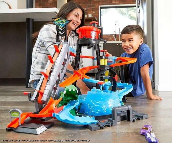 Трек Хот Вілс Вибух кольорів Водонапірна вежа Hot Wheels City