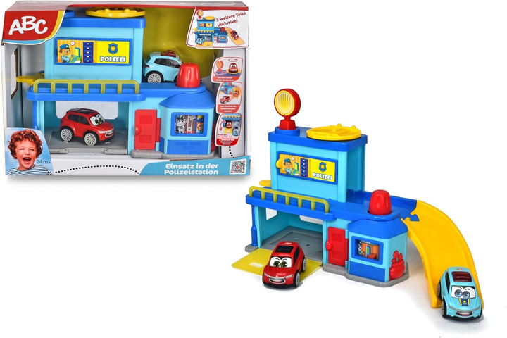 Stacja policyjna Dickie Toys ABC z samochodami (4006333074707) - obraz 1