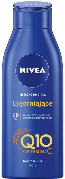 Mleczko do ciała NIVEA Body Milk Q10 plus Witamina C ujędrniające 400 ml (4005808704859) - obraz 1