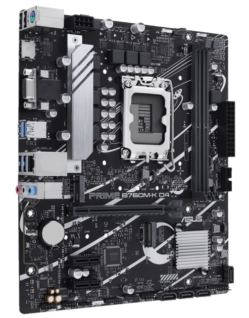 Материнська плата Asus PRIME B760M-K D4 - зображення 4
