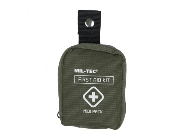 Міні аптечка тактична Mil-Tec укомплектована ПМД First Aid Kit Mini Pack Olive (16025800) - изображение 6