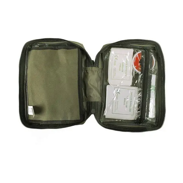 Аптечка велика Mil-Tec Укомплектована MOLLE First Aid Kit Large Olive (16027001) - Фото 3 Аптечка велика Mil-Tec Укомплектована MOLLE First Aid Kit Large Olive (16027001) - изображение 3