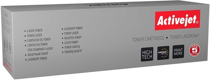 Тонер-картридж Activejet для HP 650 CE271A Cyan (5901443117179) - зображення 1