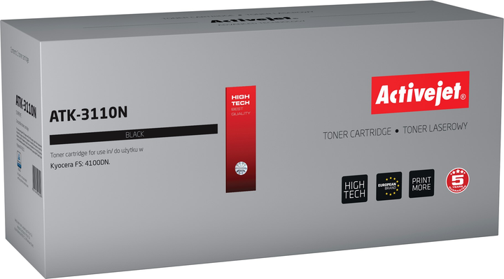 Toner Activejet do Kyocera TK-3110 Black (5901443098256) - obraz 1