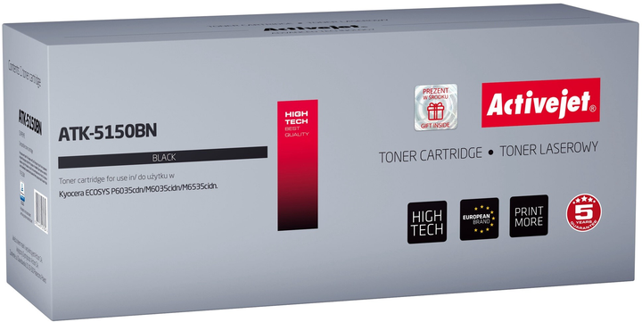 Toner Activejet do Kyocera TK-5150K Black (5901443107934) - obraz 1