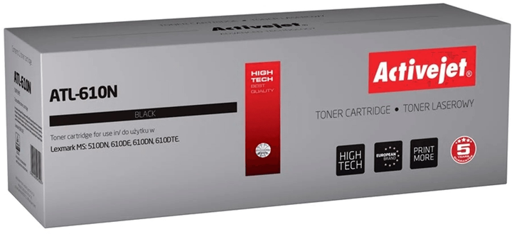 Toner Activejet do Lexmark 50F2U00 Black (5901443097457) - obraz 1