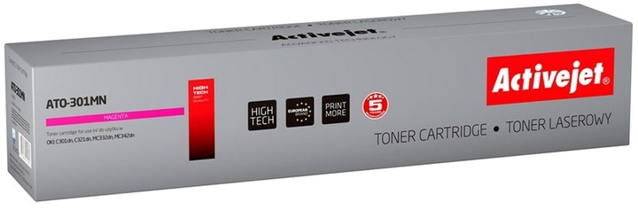 Тонер-картридж Activejet для Oki 44973534 Magenta (5901443101581) - зображення 1