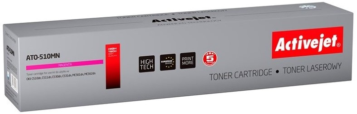 Тонер-картридж Activejet для Oki 44469723 Magenta (5901443094371) - зображення 1