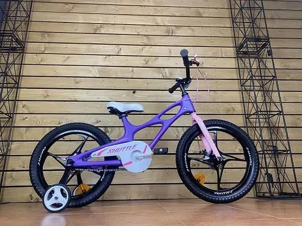 Дитячий Велосипед Royal Baby Space Shuttle 18 " Фіолетовий (RB18-22-PRL) - изображение 3