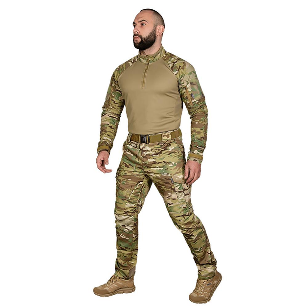 Тактическая боевая рубашка Camotec Raid Multicam/Tan S - изображение 2