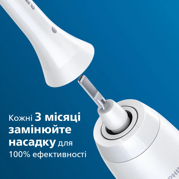 Насадки для зубної щітки PHILIPS Sonicare HX6014/07 ProResults - Фото 2 Насадки для зубної щітки PHILIPS Sonicare HX6014/07 ProResults - зображення 2