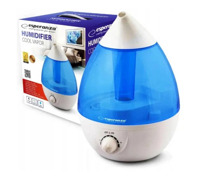 Зволожувач повітря Esperanza Cool Vapor 2,6 л EHA005 - Фото 2 Зволожувач повітря Esperanza Cool Vapor 2,6 л EHA005 - зображення 2