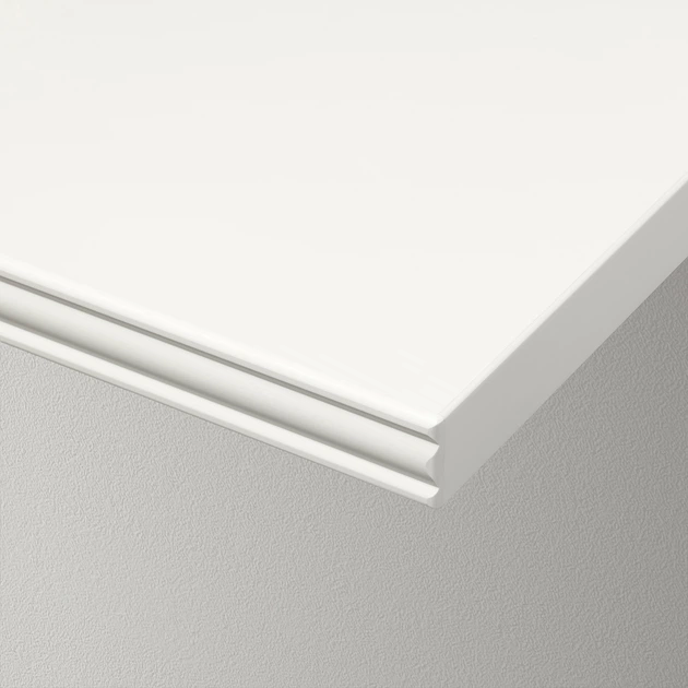 Полиця навісна IKEA BERGSHULT / GRANHULT, білий, нікельований, 80х30 см, 692.908.08 - изображение 14