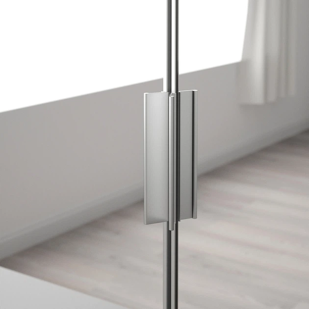 Дзеркальні двері IKEA STRAUMEN, дзеркальне скло, 60x180 см, 704.978.22 - зображення 2