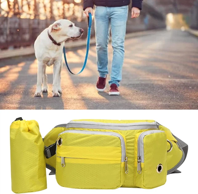 Поясная сумка для выгула собак Voyager Pet LVC809 Yellow с держателем для бутылки - изображение 7