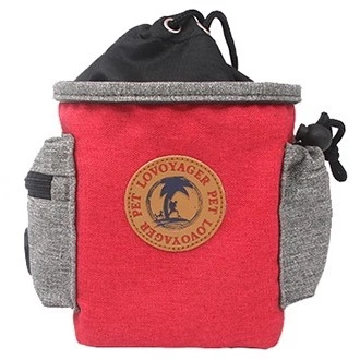 Сумка для вигулу та дресировок LOVOYAGER Dog Treat Bag Red - Фото 1 Сумка для вигулу та дресировок LOVOYAGER Dog Treat Bag Red - зображення 1
