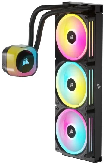 Chłodzenie wodne Corsair iCUE Link H150i RGB AIO Liquid CPU Cooler Black (CW-9061003-WW) - obraz 6