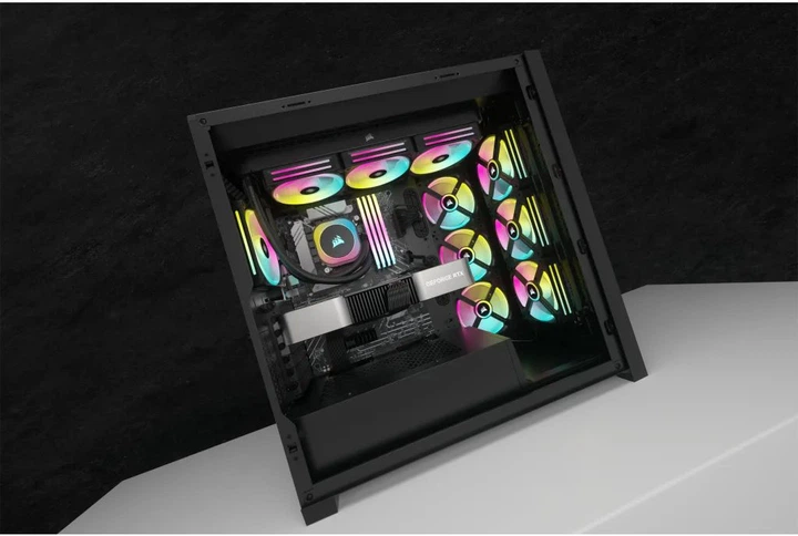 Chłodzenie wodne Corsair iCUE Link H150i RGB AIO Liquid CPU Cooler Black (CW-9061003-WW) - obraz 11