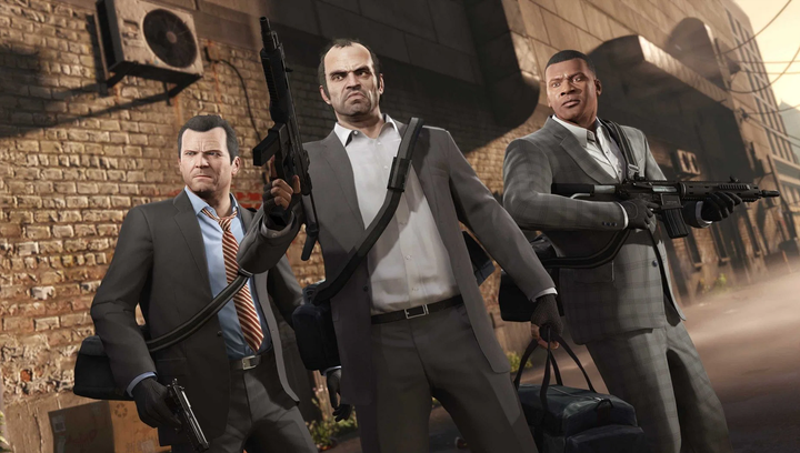 Набір Консоль Sony PlayStation 5 Slim Blu-ray 1TB White + Гра Grand Theft Auto GTA V 5 Російські Субтитри - зображення 3