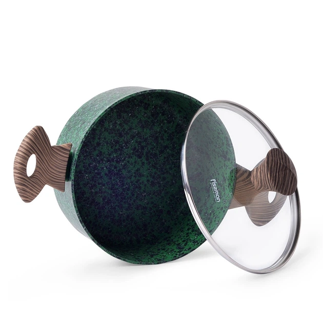 Кастрюля Fissman Malachite 20x9,8см 2,7 л 4318 - изображение 4