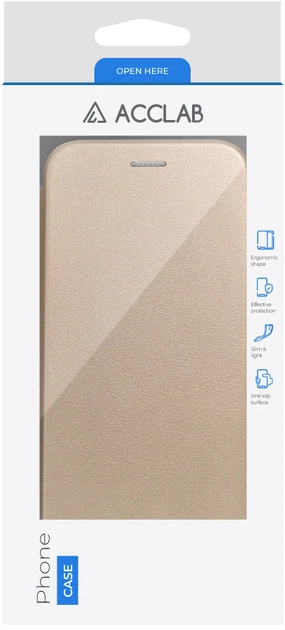Чехол-книжка для смартфона Acclab Elegance для Samsung Galaxy M14 Gold (1283126584282) - изображение 2