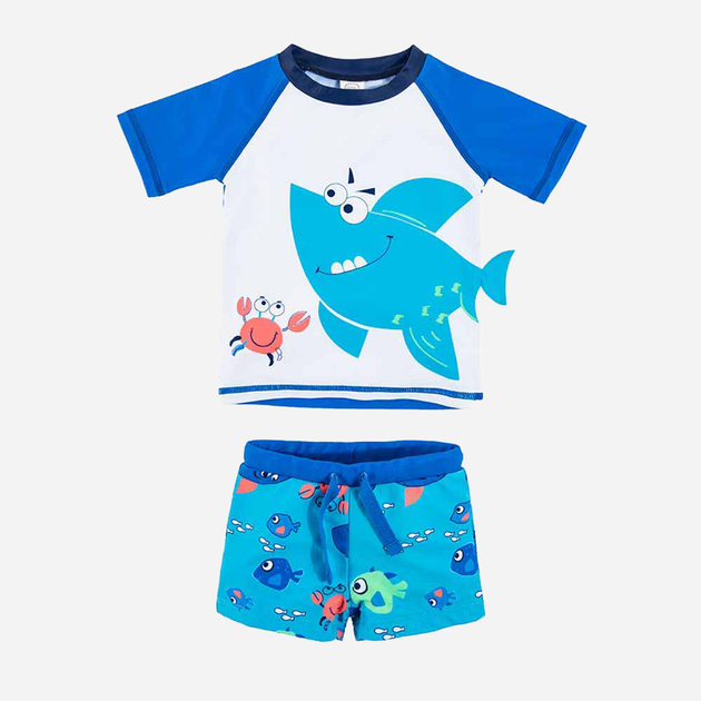 Komplet do pływania dziecięcy (koszulka + kąpielówki) dla chłopca Cool Club CCB2009194-00 68 cm Wielokolorowy (5903272479978) - obraz 2