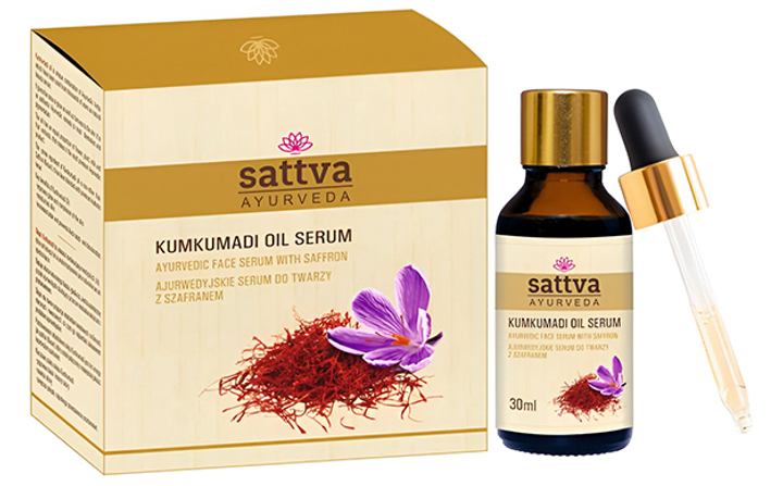 Олія для обличчя Sattva Ayurveda Kumkumadi Oil Serum 30 мл (5903794187504) - зображення 1