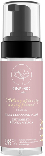 Pianka myjąca OnlyBio Ritualia Joy Silky Face Cleansing Foam 150 ml (5902811787109) - obraz 1